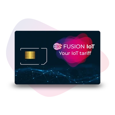 Image of a FUSION IoT tariff SIM card